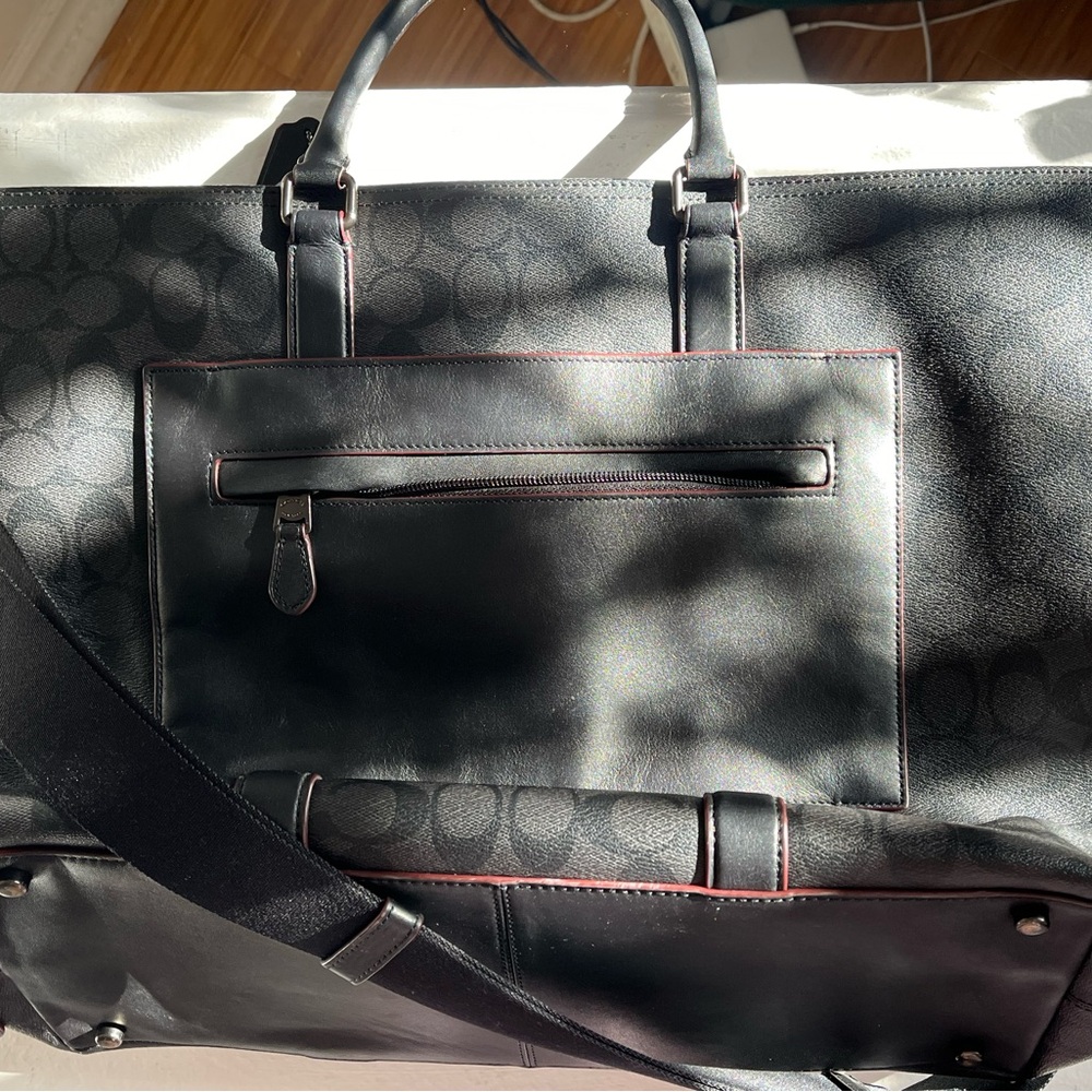 Coach Black Signature Duffel Bag - Picture 3 of 7